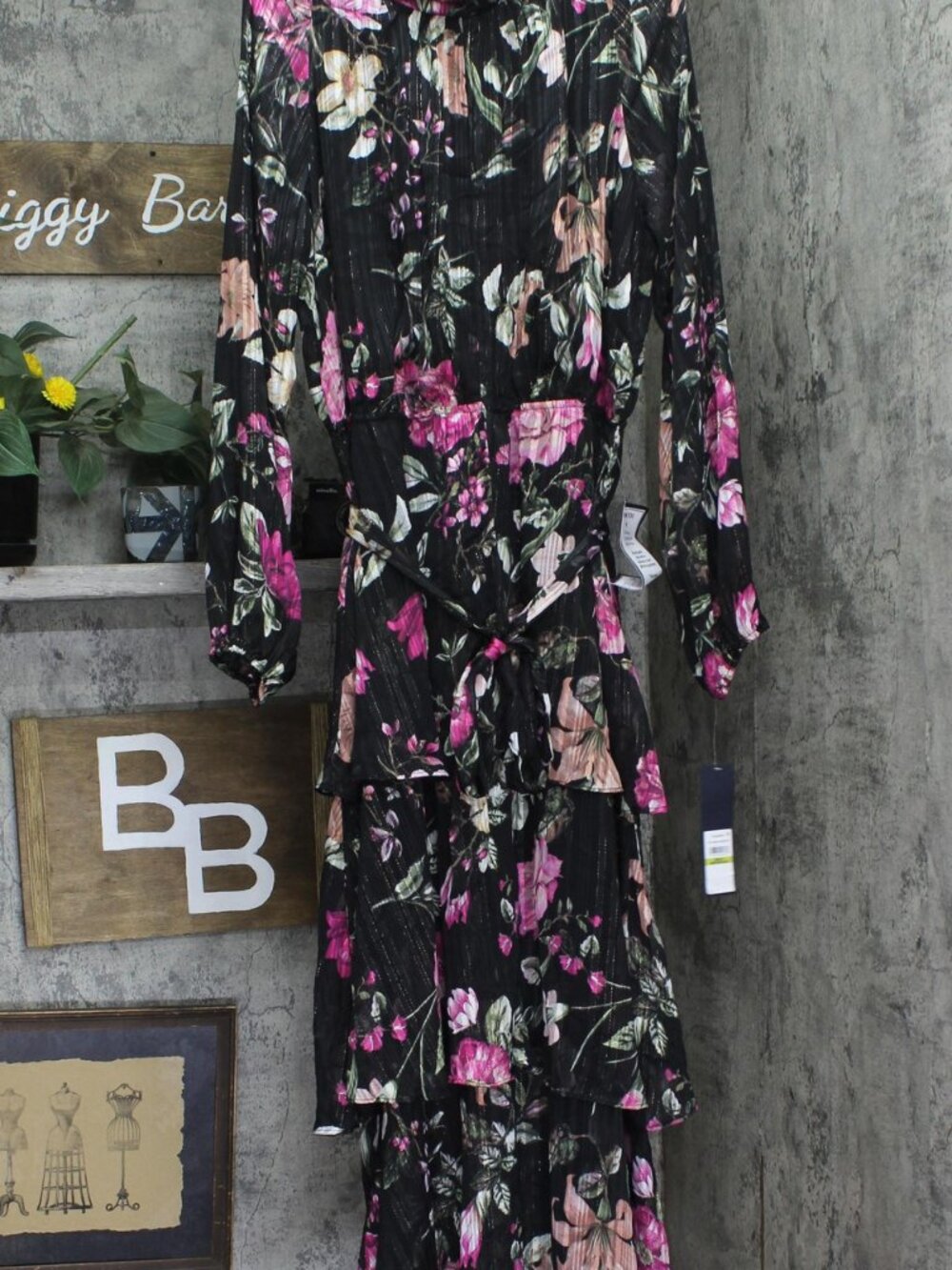 Rachel Roy Red Rachel Rachel Roy Mae Printed Tiered Maxi Dress Garden